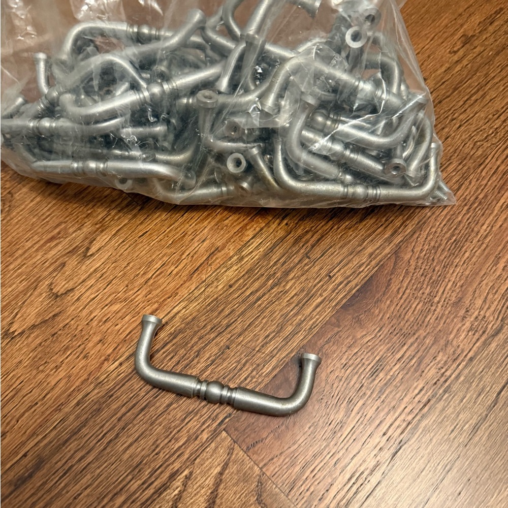 Silver Cabinet Handles 20 count